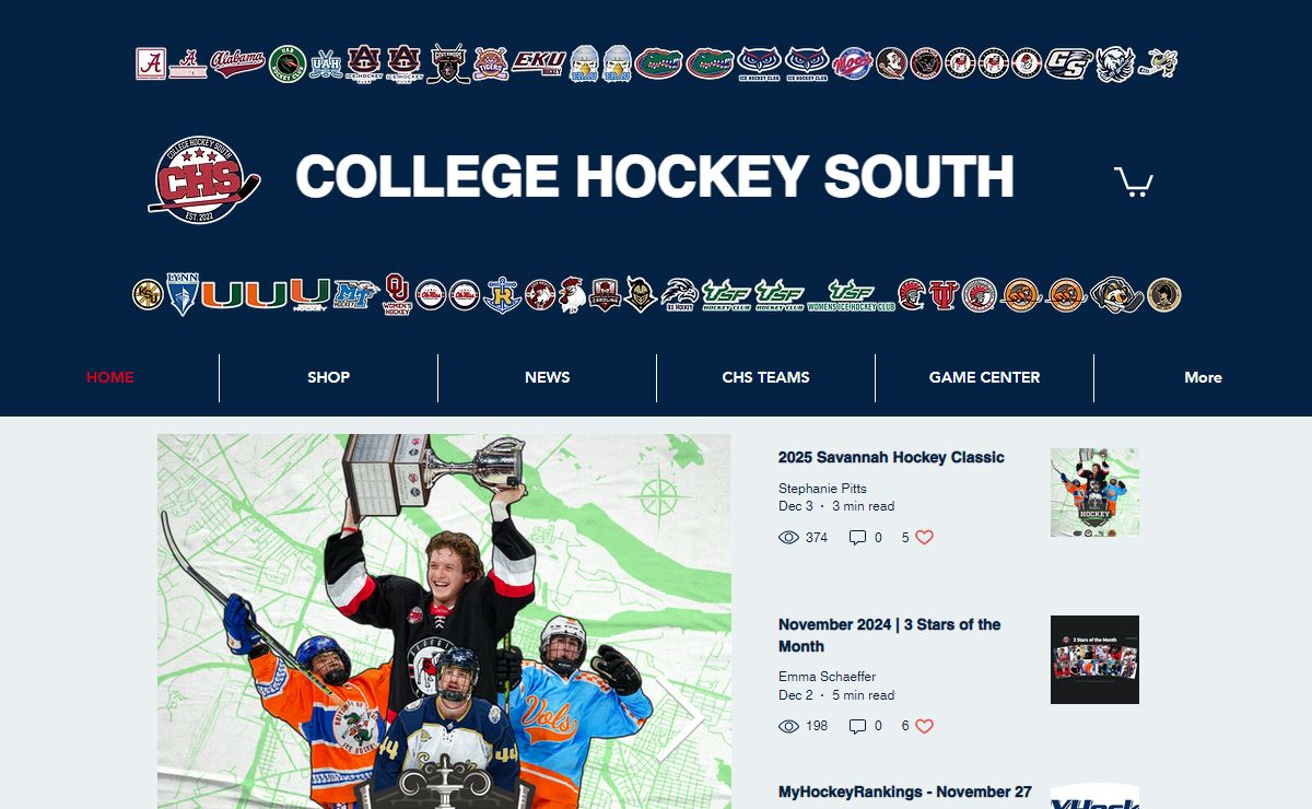 College Hockey South