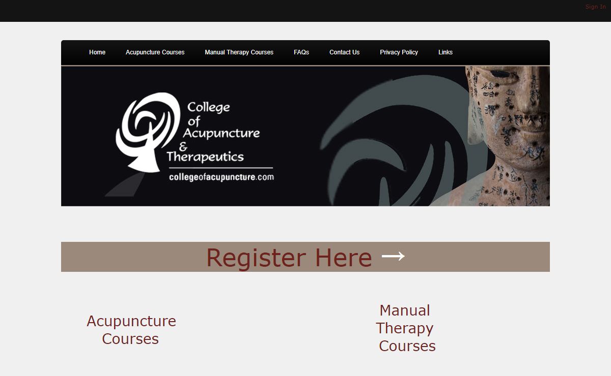 College of Acupuncture & Therapeutics C.A.T.S., Acupuncture Ontario