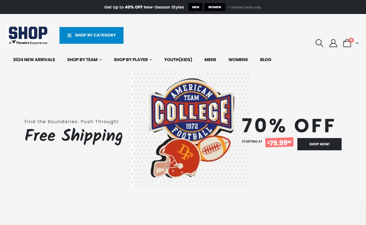 Home - Official College Football Jerseys for Every Team | VIP Store
