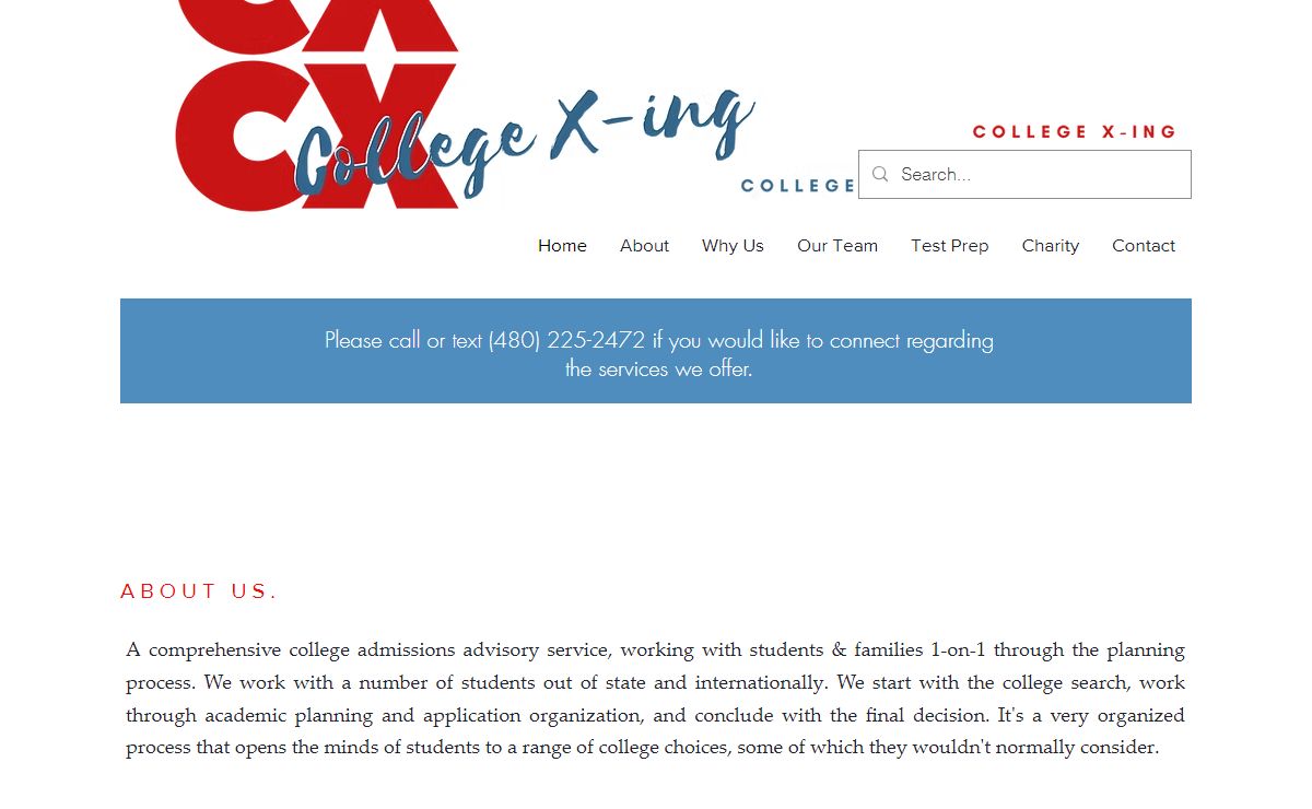 Home | College X-ing
