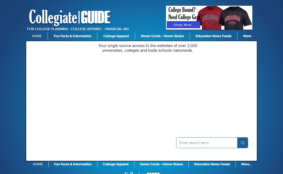College Search | Collegiate Guide