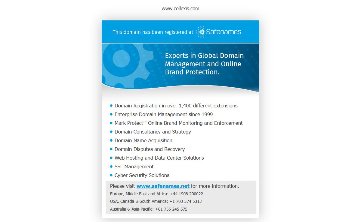 Domain Registered at Safenames