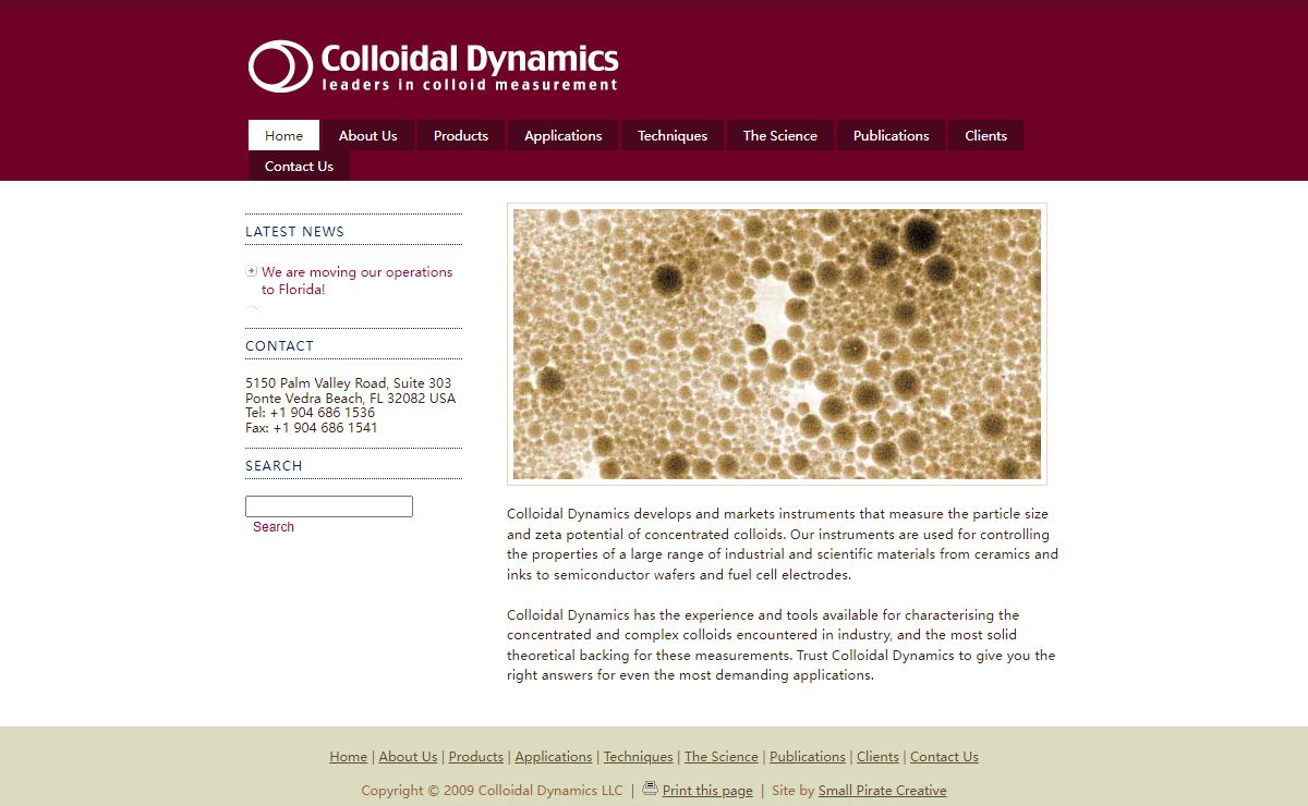 Colloidal Dynamics: Leaders in Colloid Measurement