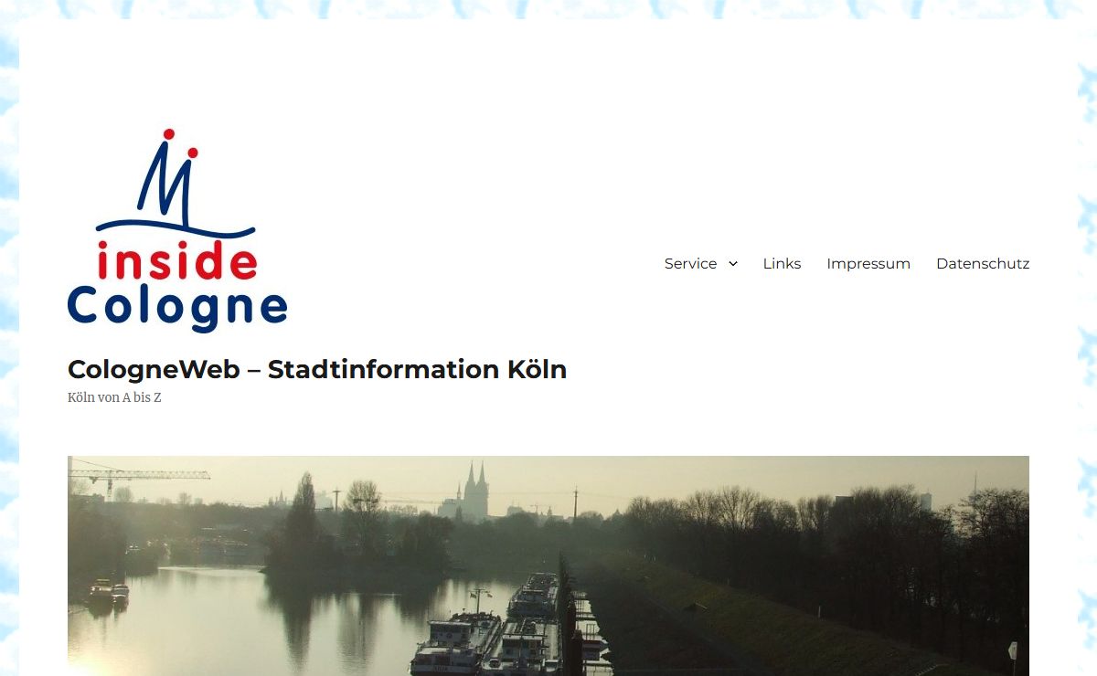CologneWeb – Stadtinformation Köln – Köln von A bis Z
