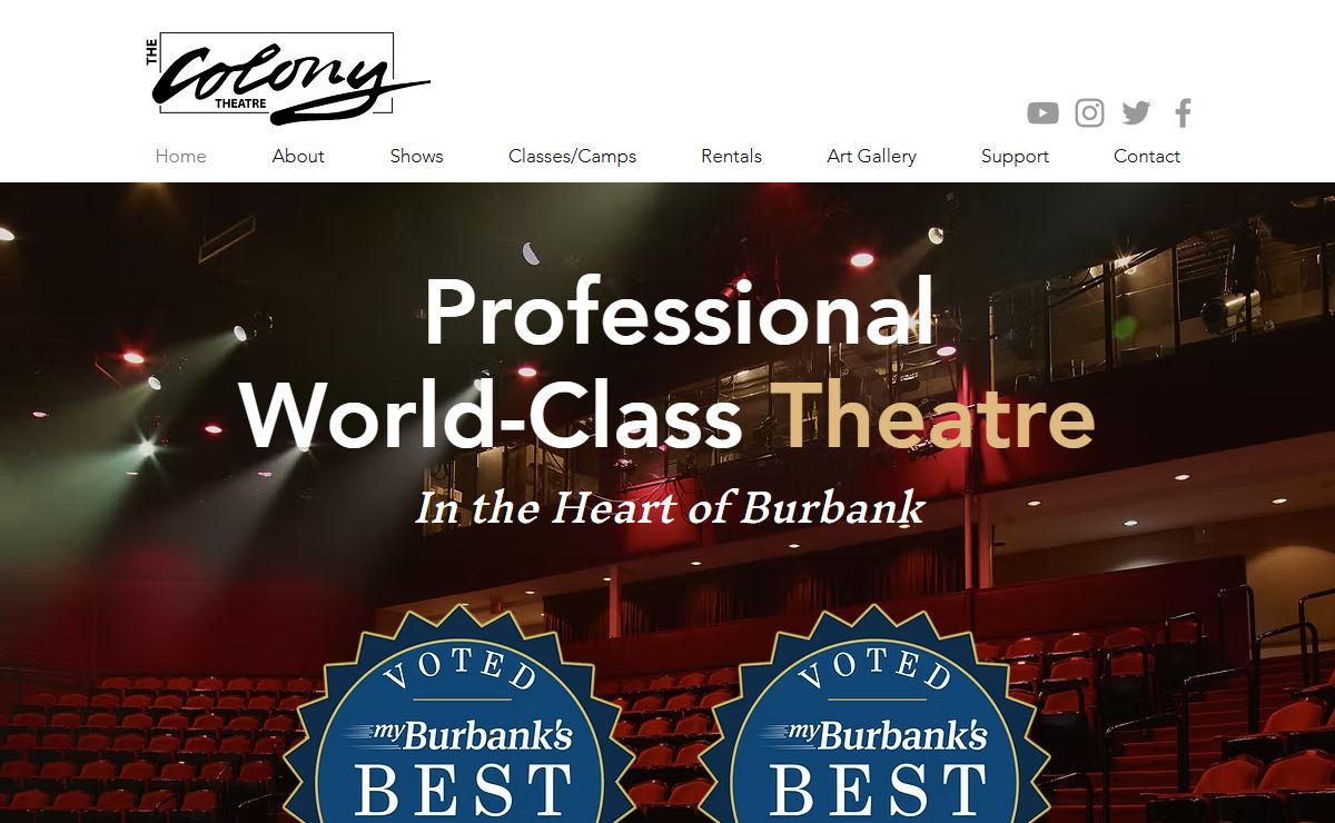 The Colony Theatre I Los Angeles Theatre I Burbank