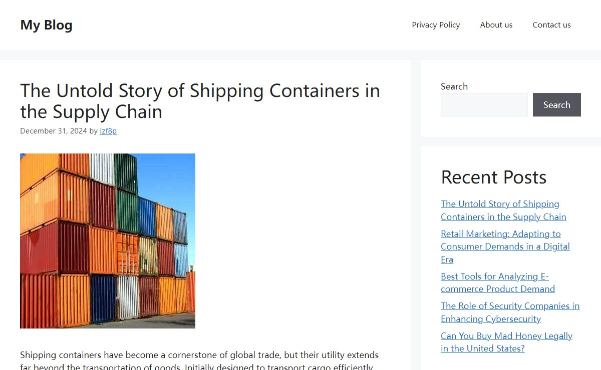 My Blog – My WordPress Blog