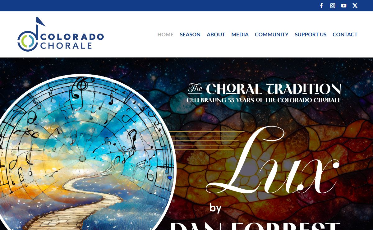 Home - The Colorado Chorale - Denver, Colorado