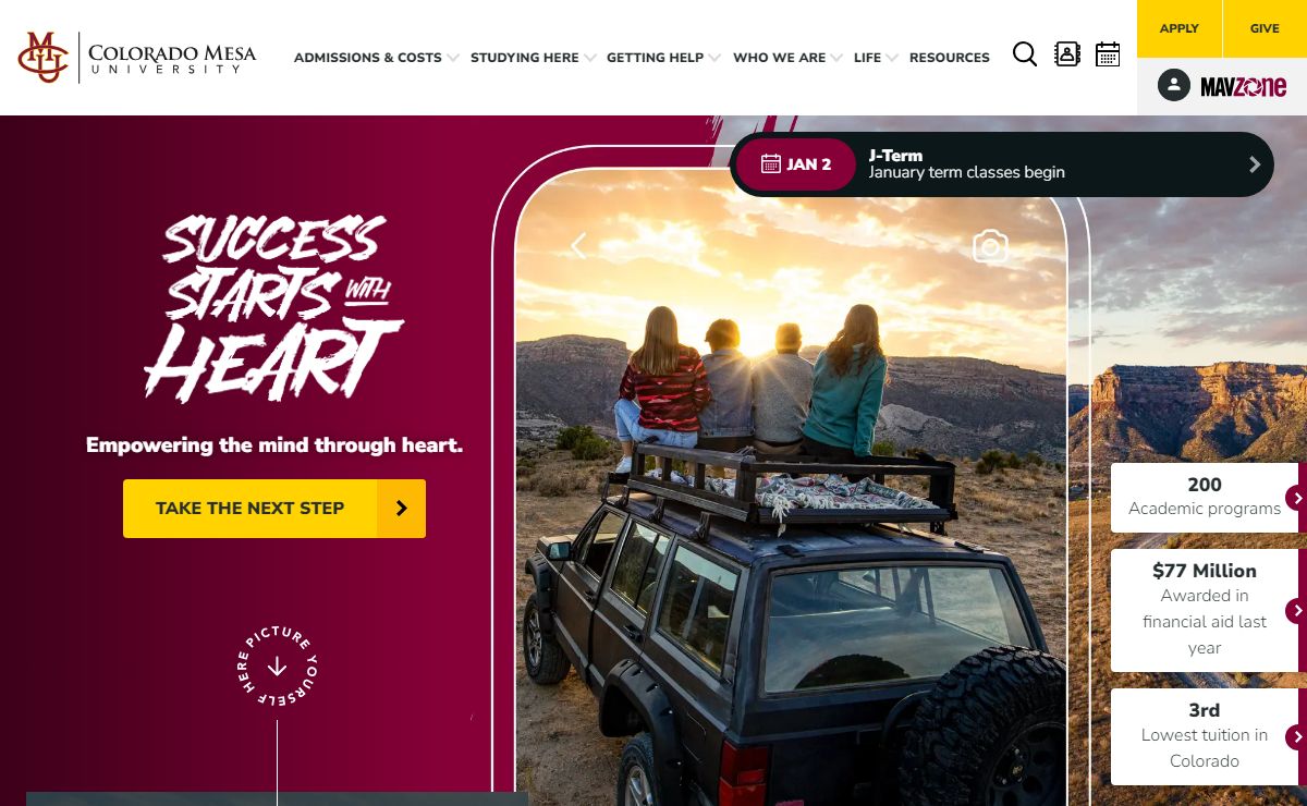 Welcome to Colorado Mesa University