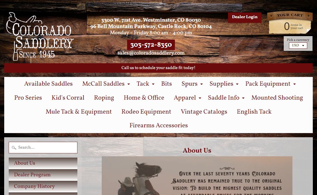 Colorado Saddlery | Colorado Saddlery - The Highest Quality, Affordable Saddles | Colorado