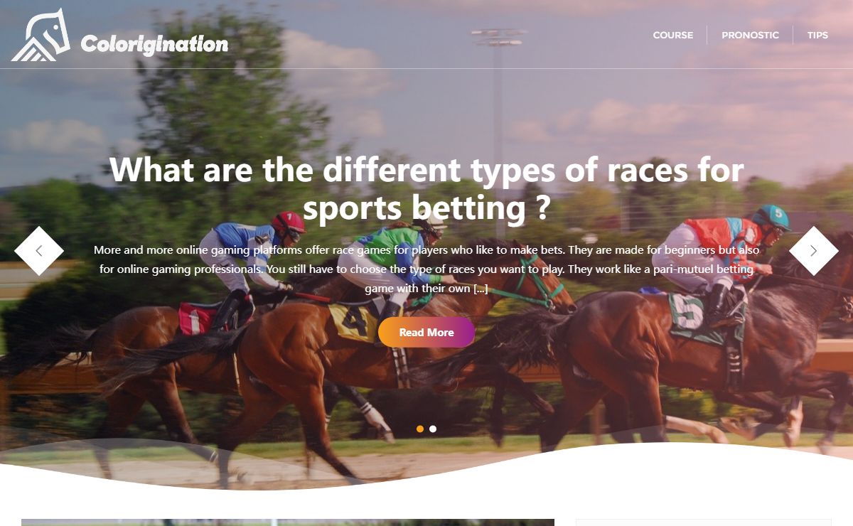 Colorigination | All equestrian and horse racing information
