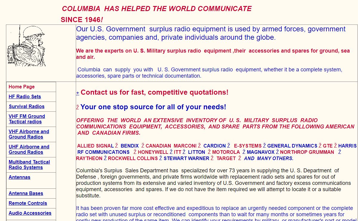 Columbia Electronics International, Inc.