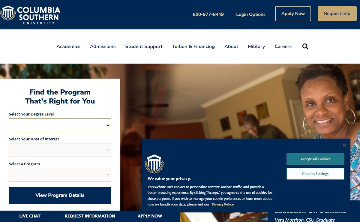 An Online University with Unlimited Possibilities | Columbia Southern University
