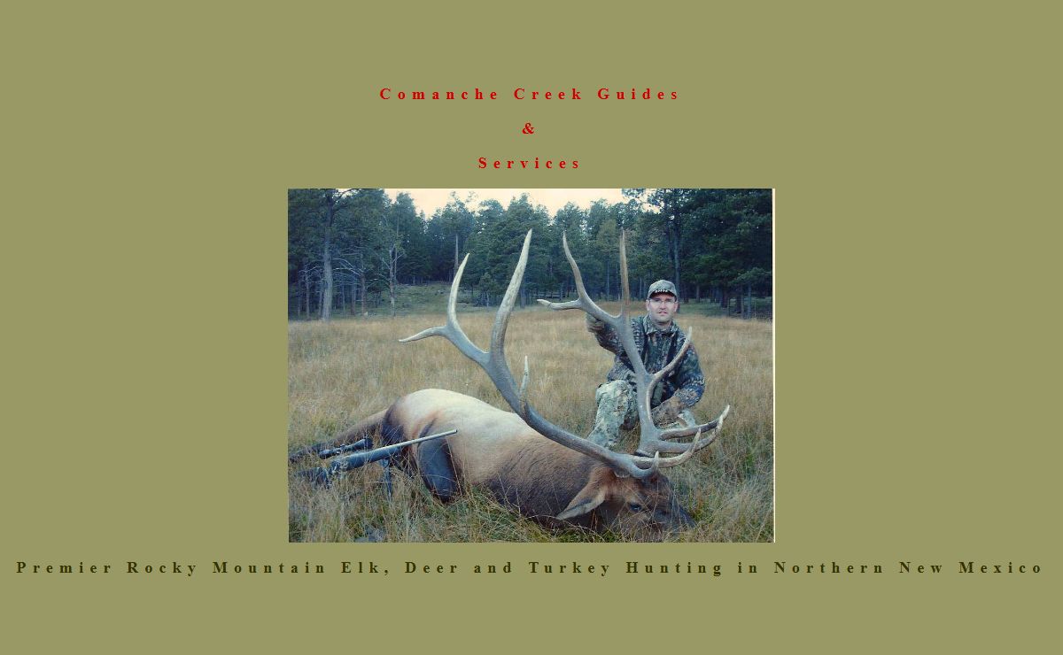 Comanche Creek Guides & Services - Premier Hunting