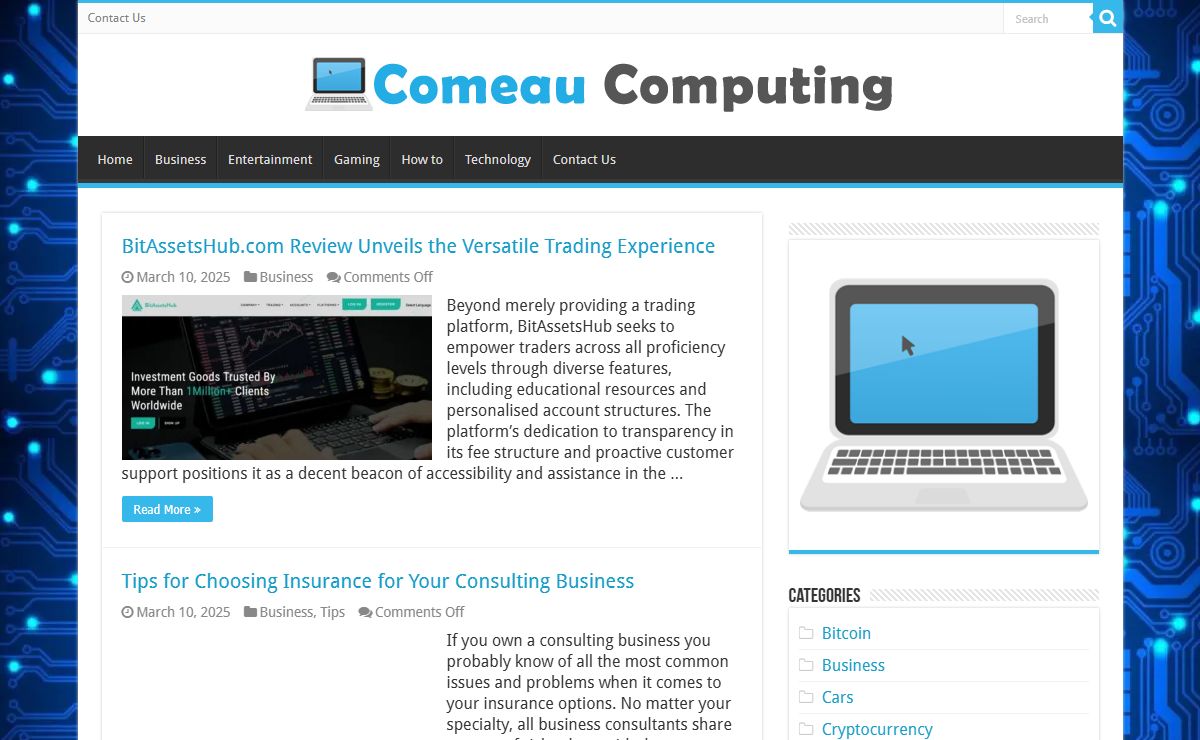 Comeau Computing - Tech Magazine 2024