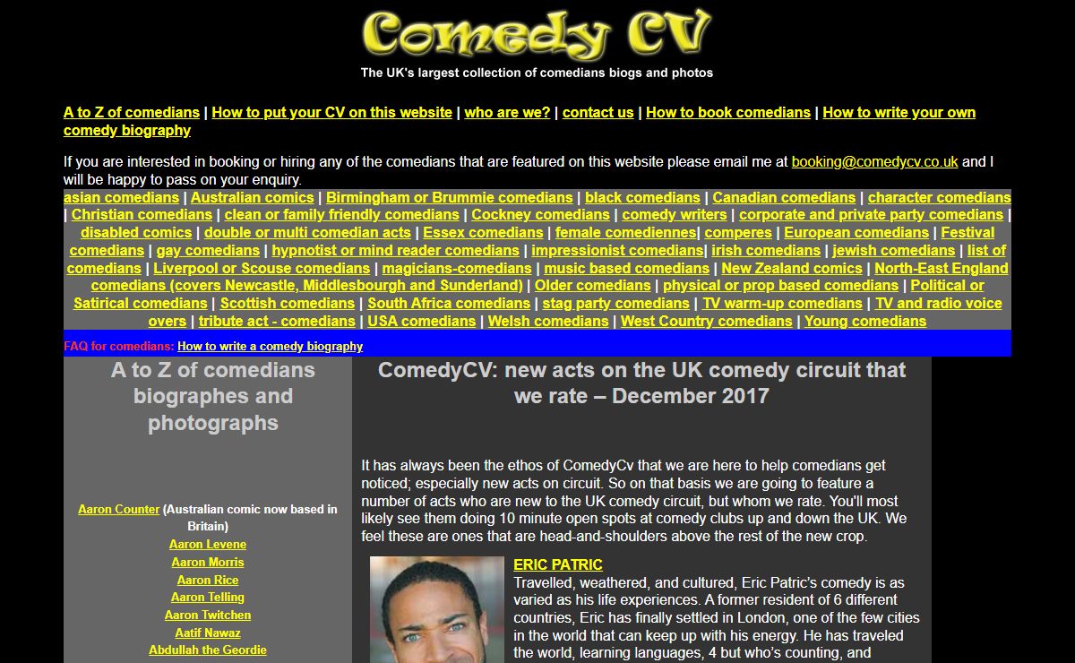 ComedyCv