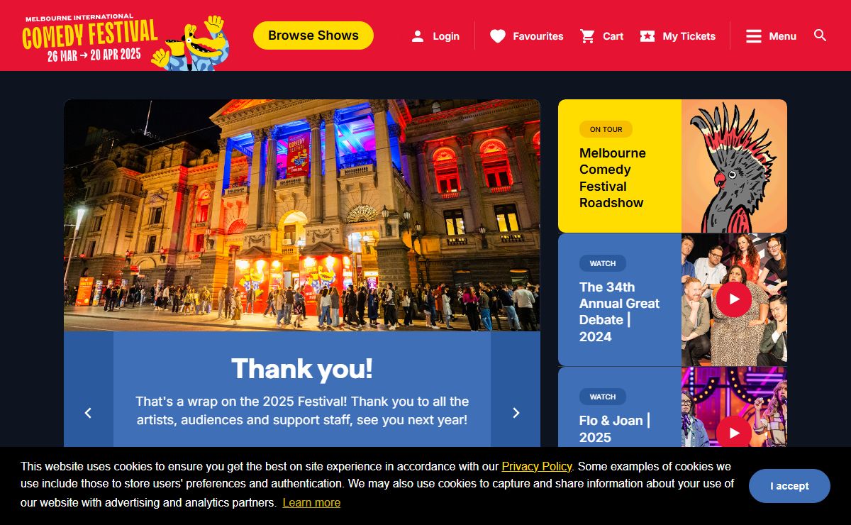 2025 Festival | Melbourne International Comedy Festival