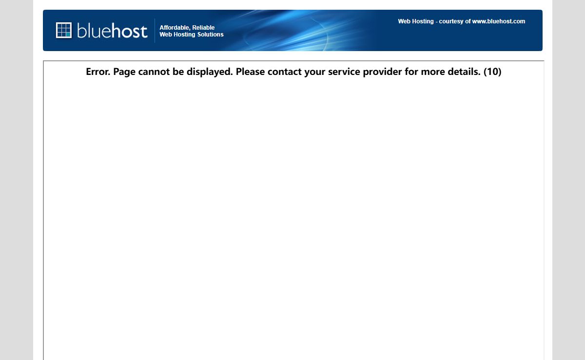 Welcome comedyorama.com - BlueHost.com