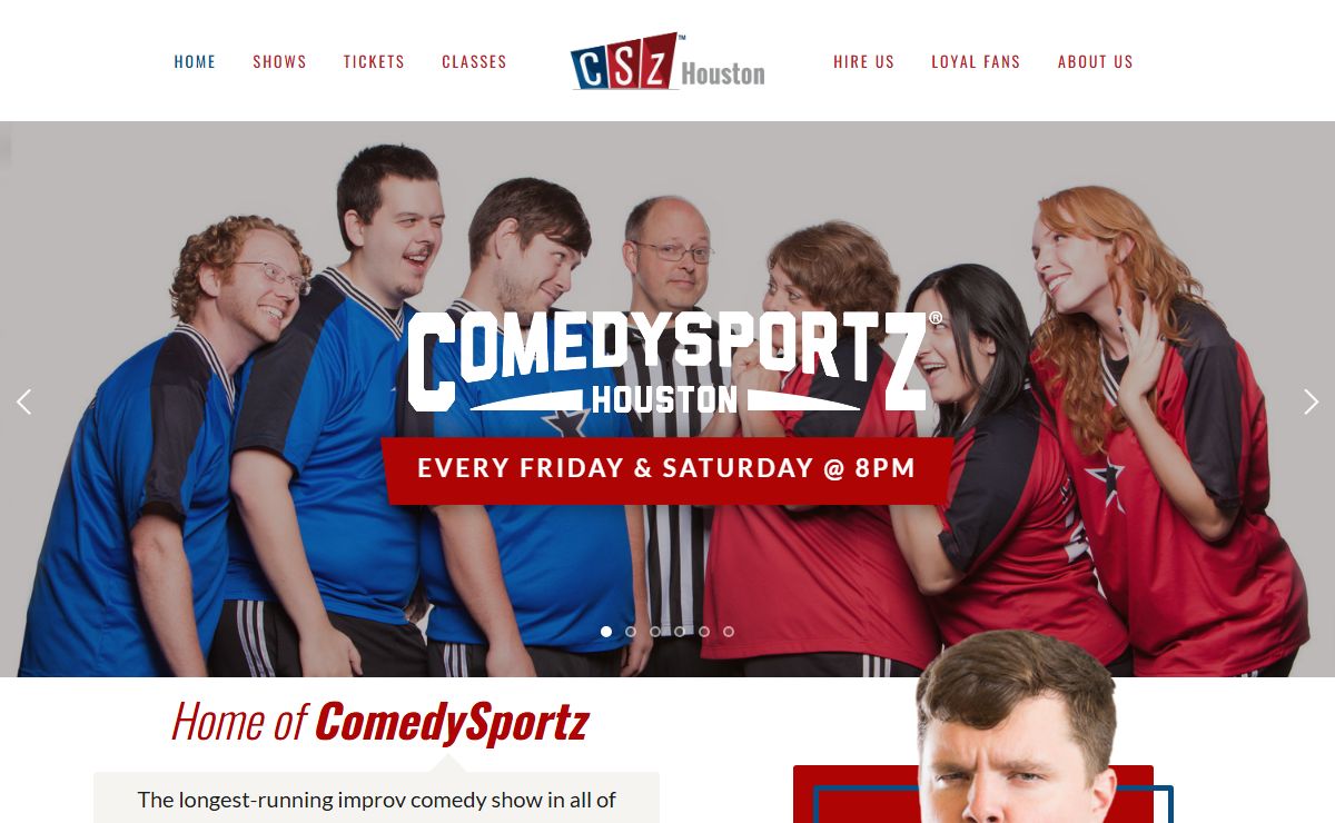CSz Houston | Home of ComedySportz | Home of ComedySportz - Houston's Longest Running Show