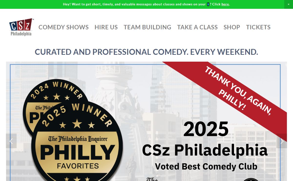 CSz Philadelphia - The Home of ComedySportz | A Comedy Club For Everyone