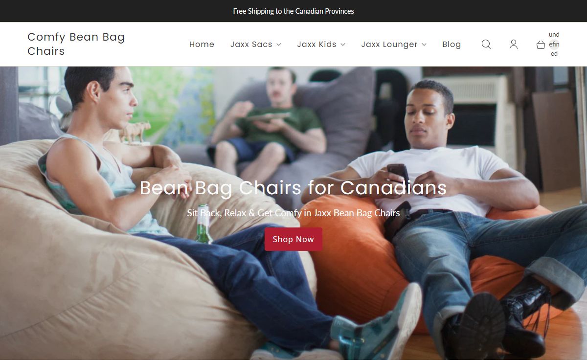 Shop for Comfy Bean Bag Chairs, Free Shipping to Canadian Provinces