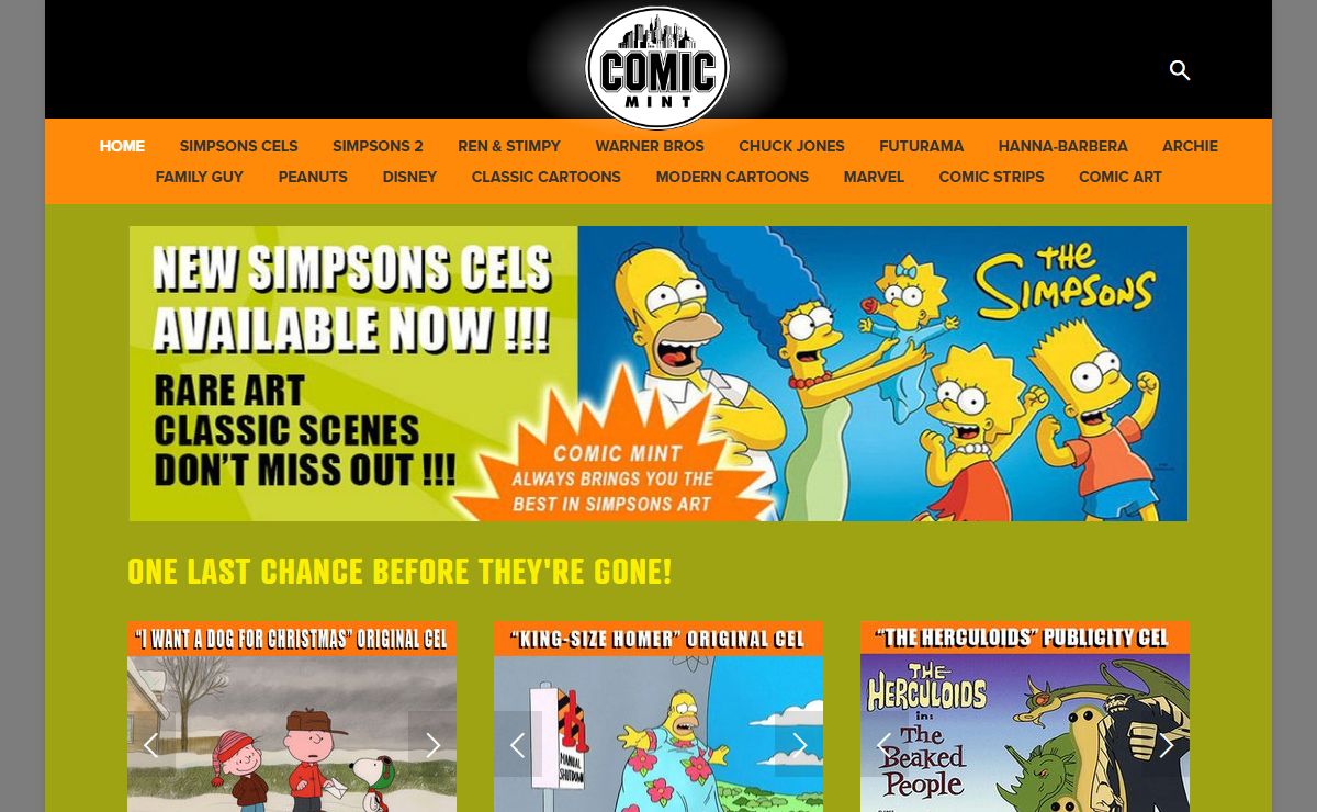 Comic Mint - Animation Art