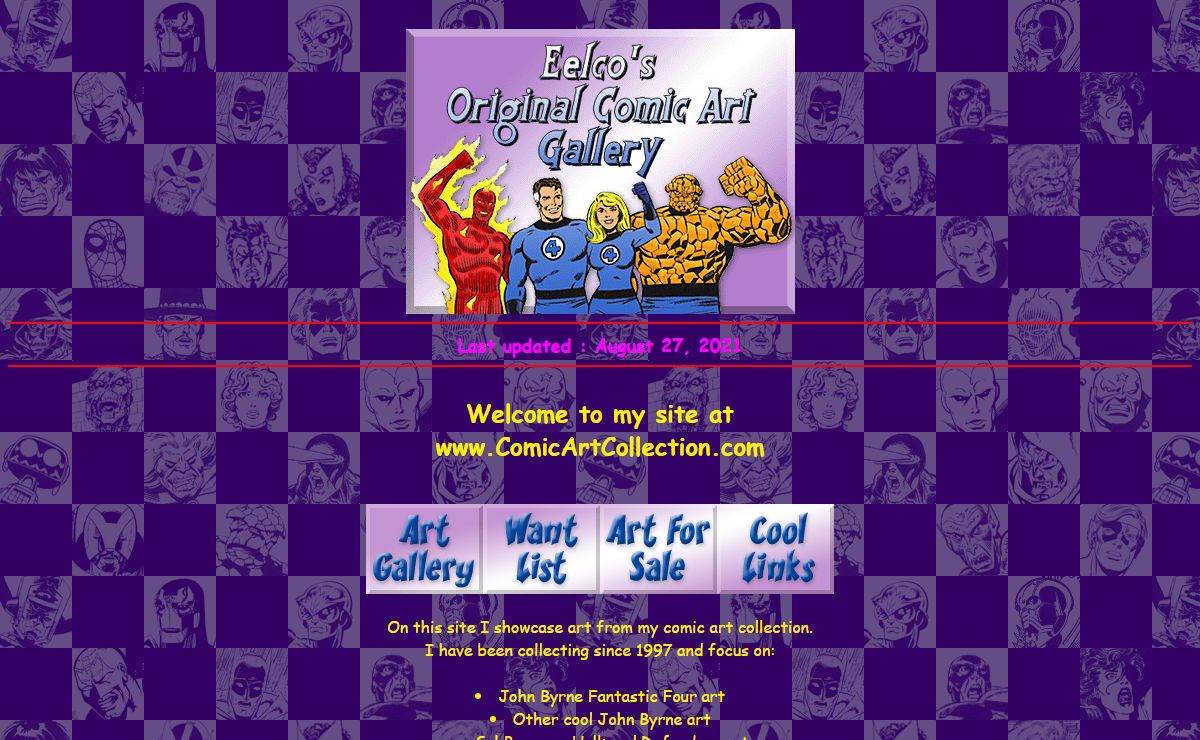 Eelco's Original Comic Art Gallery