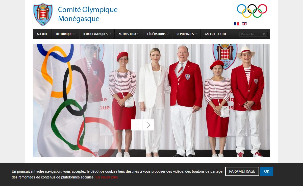 Comité Olympique Monégasque - Accueil