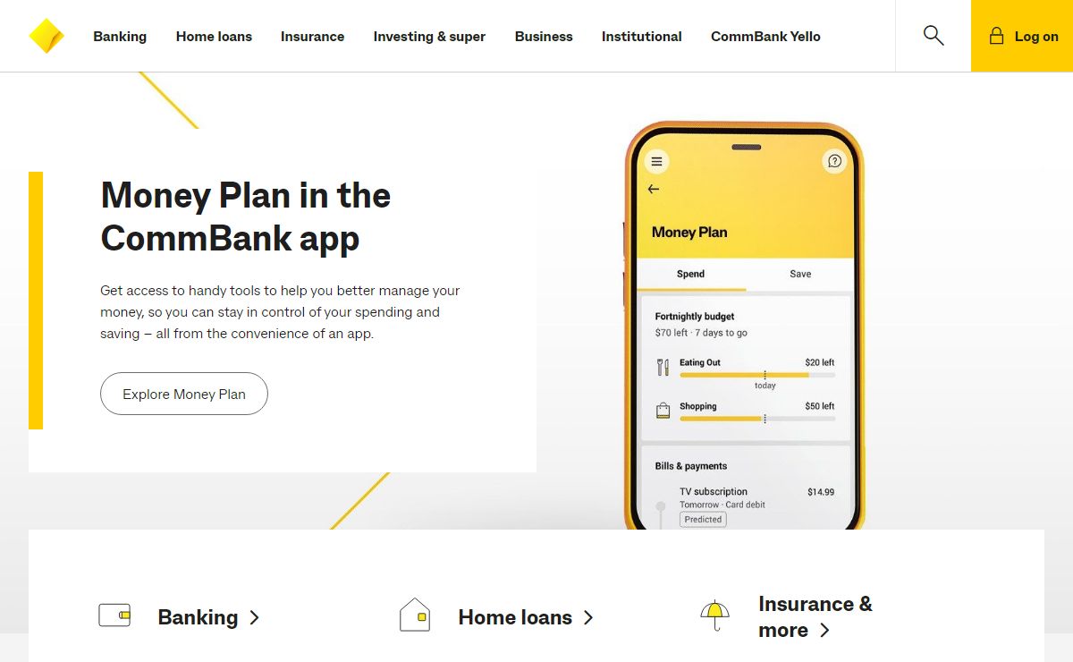 CommBank - bank accounts, credit cards, home loans and insurance