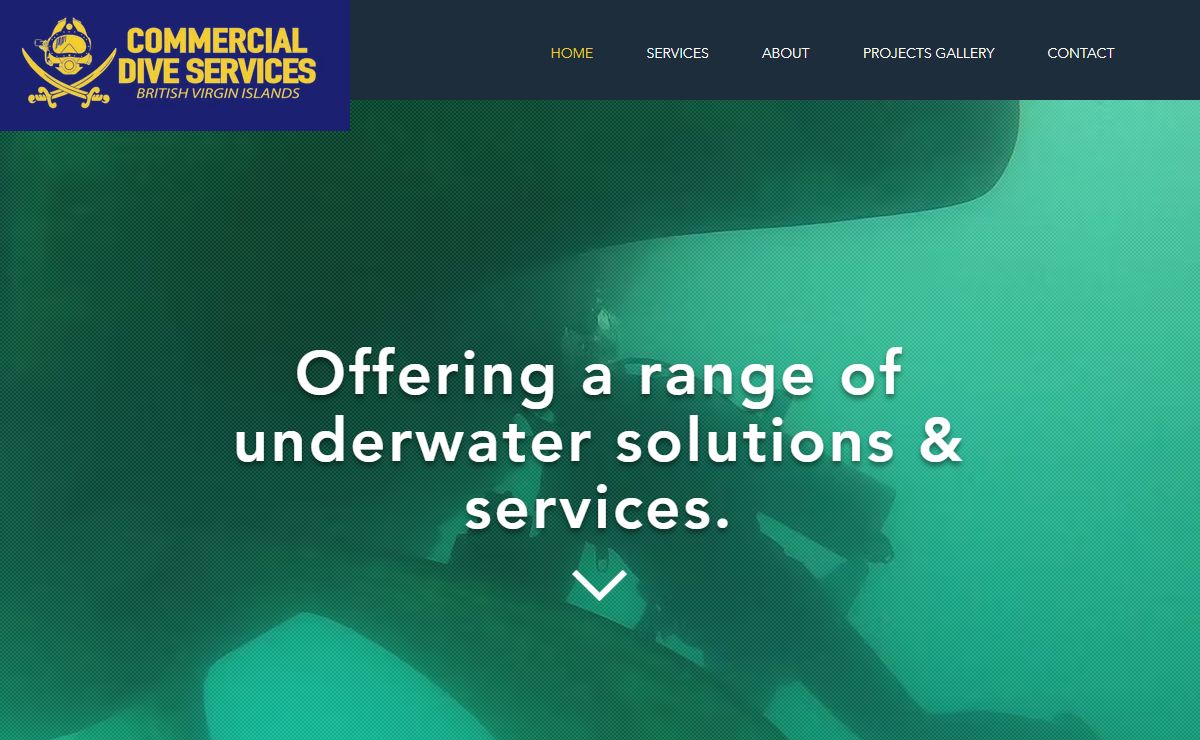 HOME | Commercial Dive Services, British Virgin Islands
