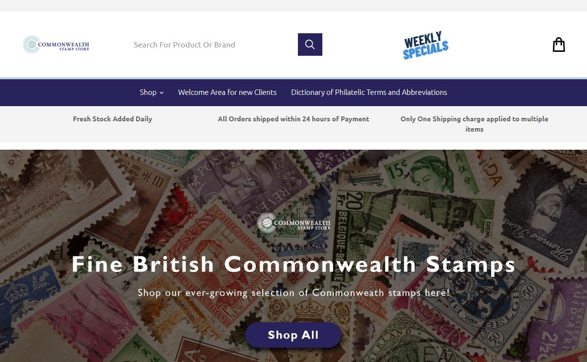British Commonwealth Stamps fot sale