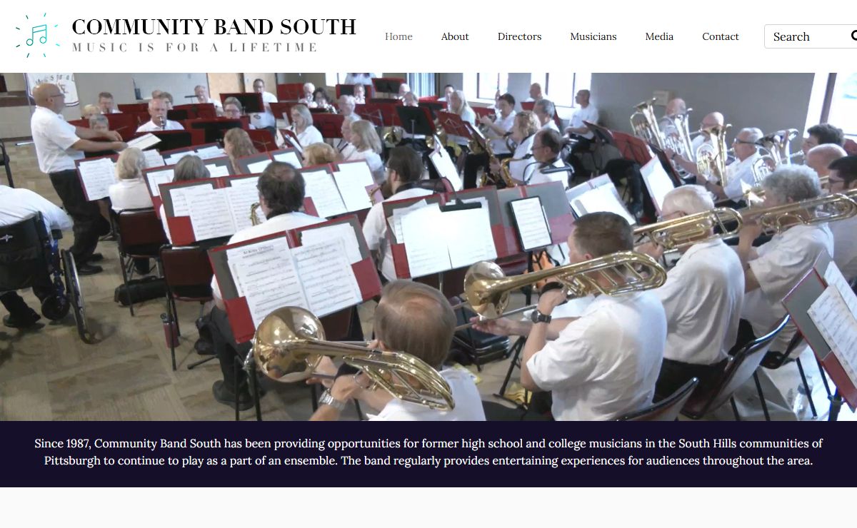 Community Band South – Music Is For A Lifetime