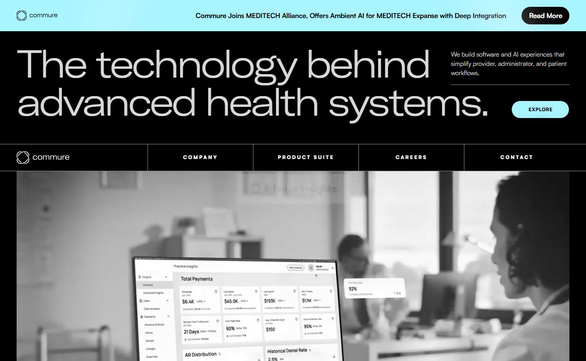 Commure - AI Solutions Co-Developed with Health Systems