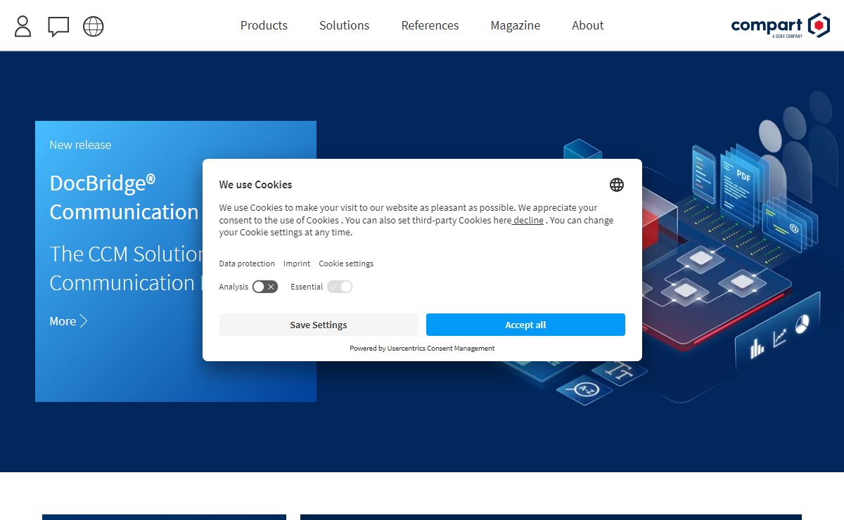 Compart - Customer Communication Management Company, Software Vendor, CCM Provider