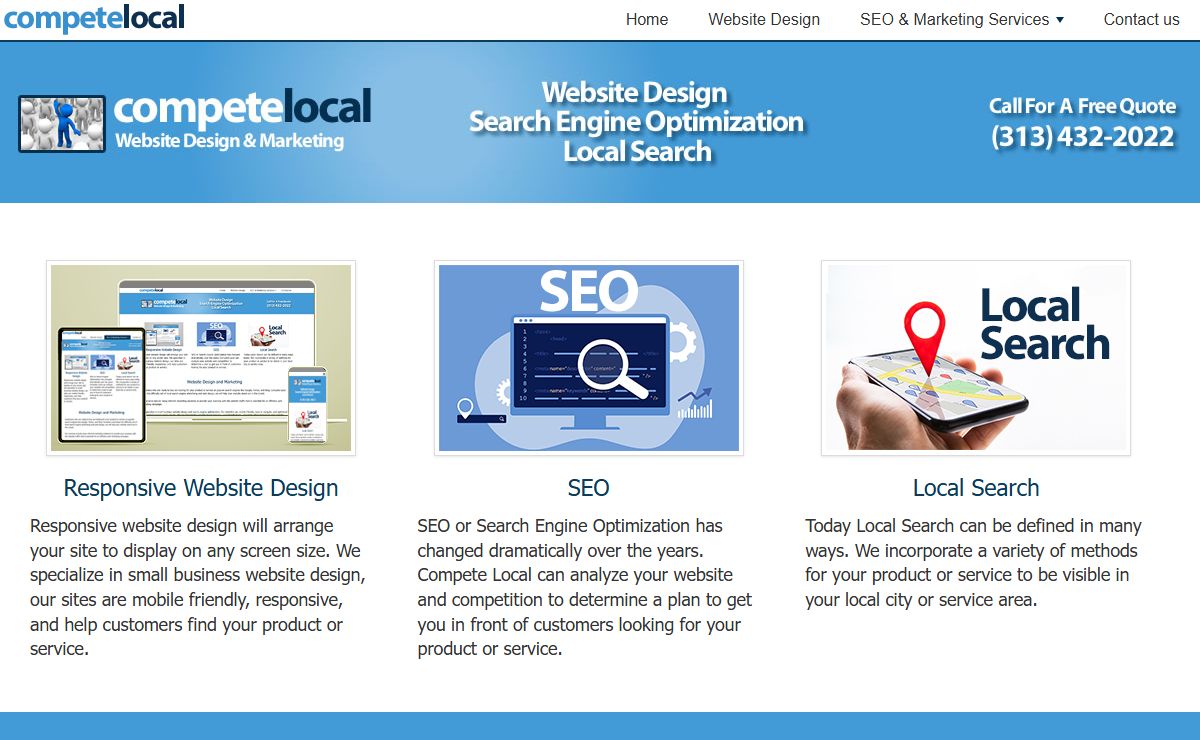 Web Design and Search Engine Optimization Services | Compete Local
