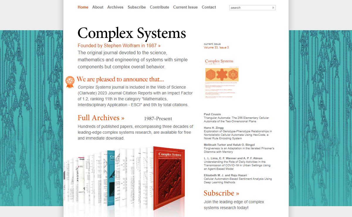 Complex Systems