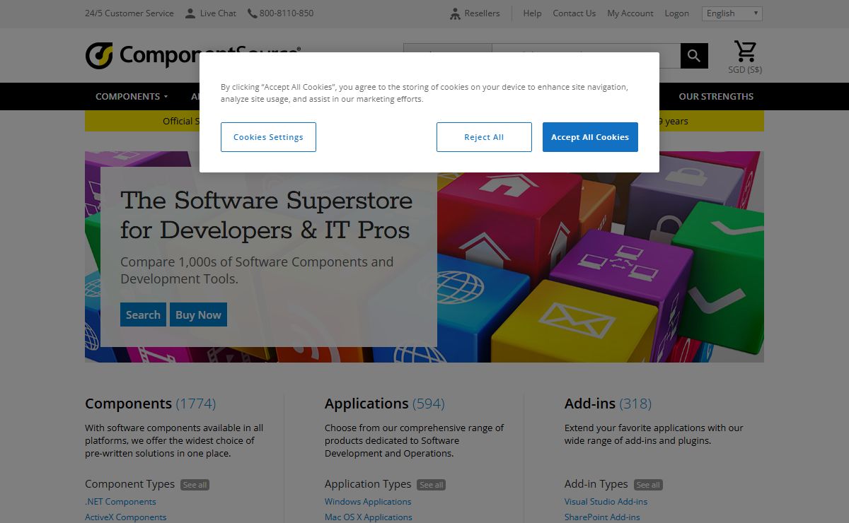 ComponentSource - Software Superstore for Developers & IT Pros