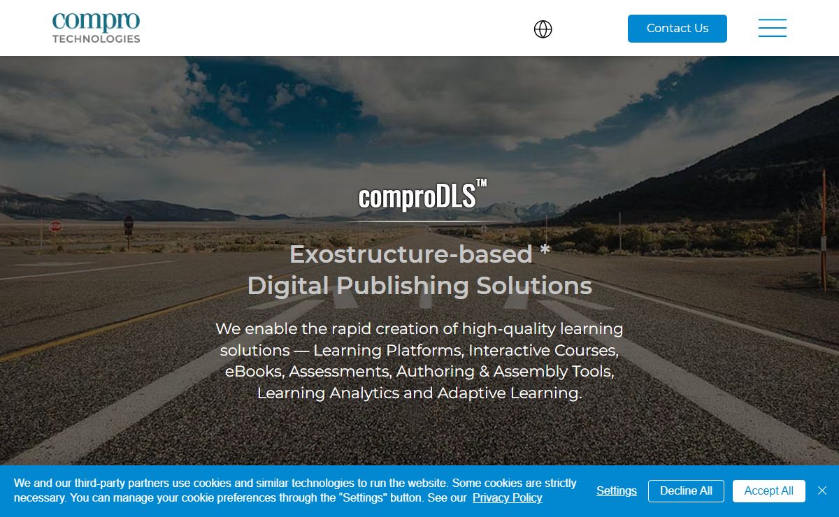 comproDLS™ | An exostructure based edtech ecosystem that transforms eLearning