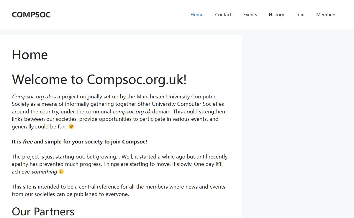 COMPSOC – University Computer Societies