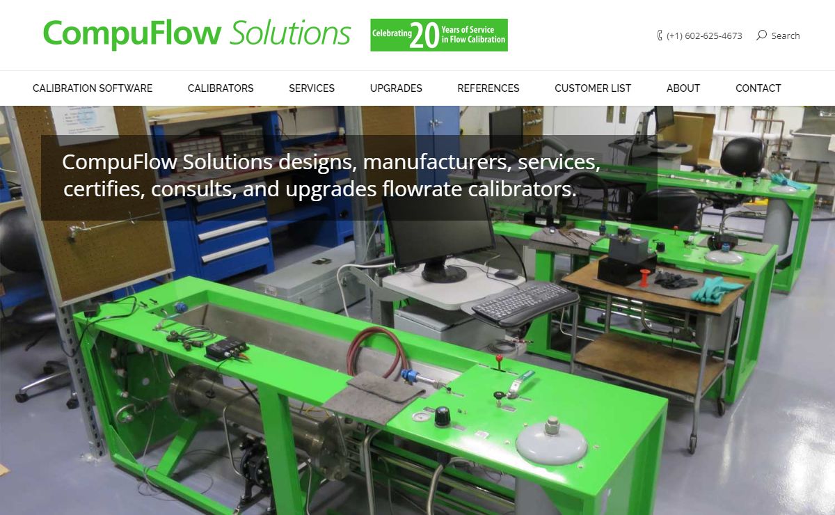 Flow Calibration and Flowrate Calibration Services—CompuFlow Solutions