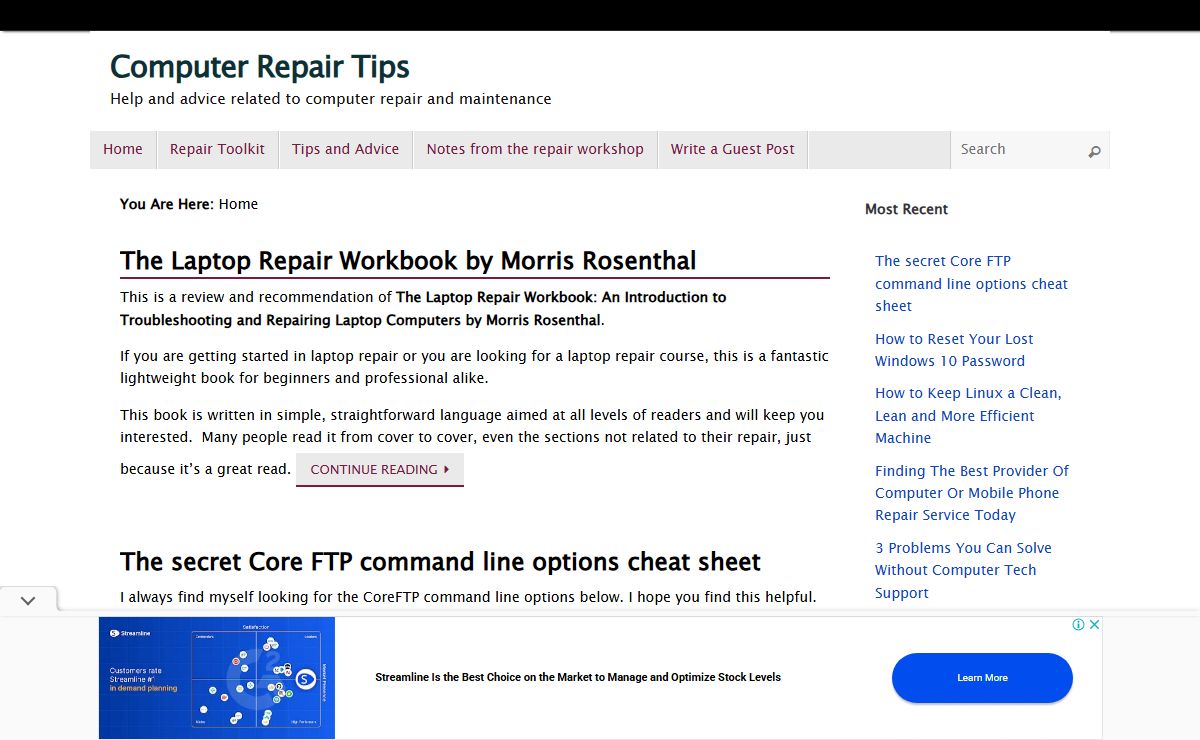 Computer Repair Tips - Help and advice for computer maintenance