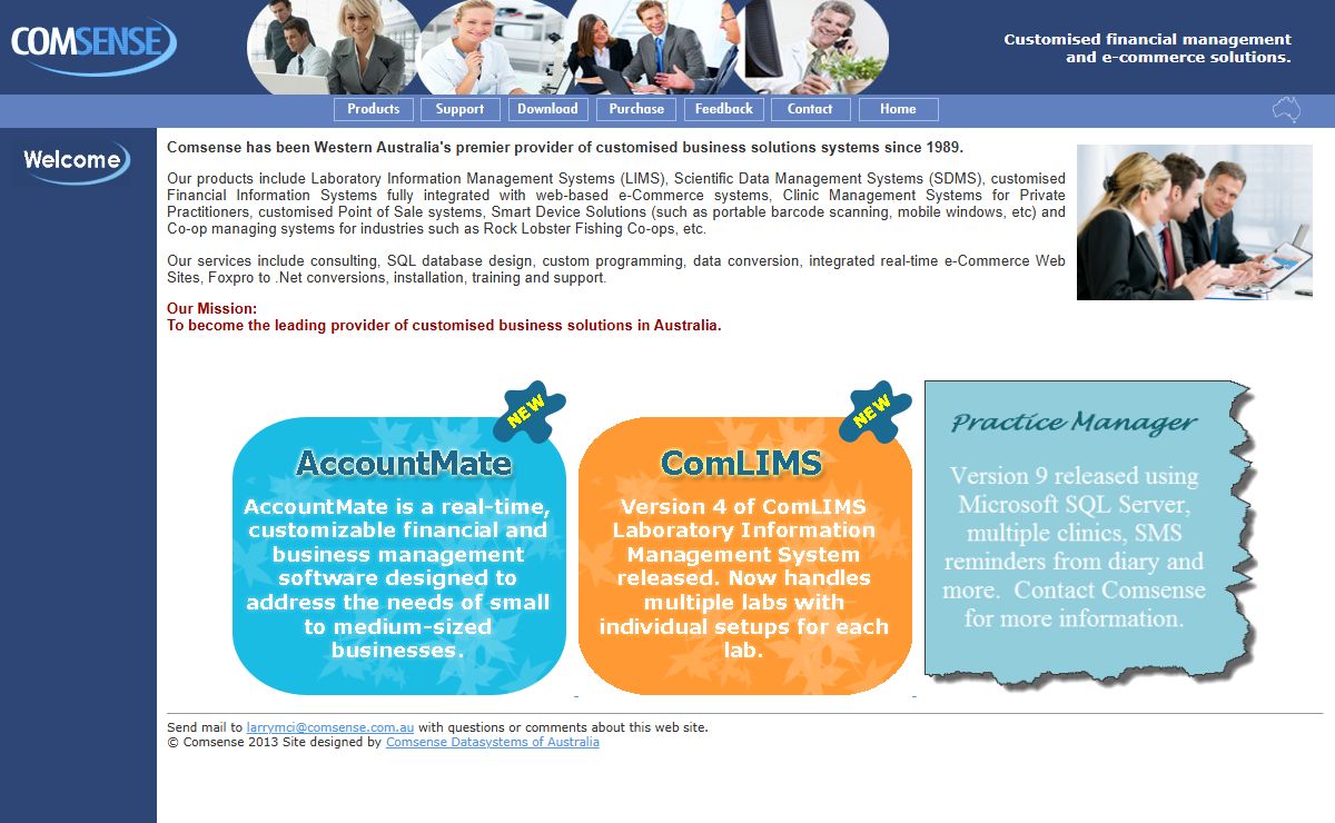 Welcome to Comsense Datasystems of Australia