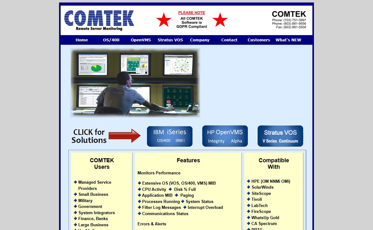 COMTEK Home Page