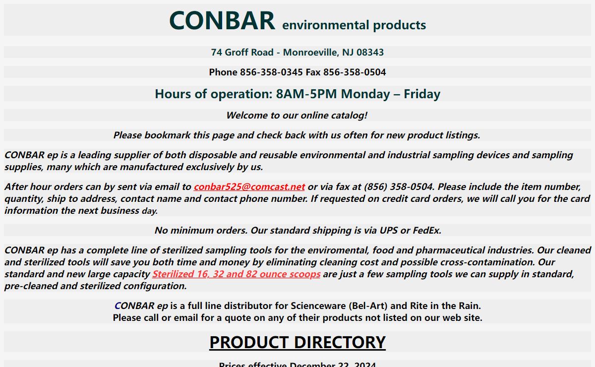 CONBAR ep