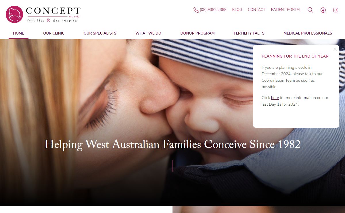 Concept Fertility | Fertility Clinic Perth | IVF Clinic Perth, WA