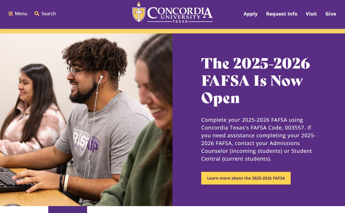 Concordia University in Austin, TX | A Lutheran University
