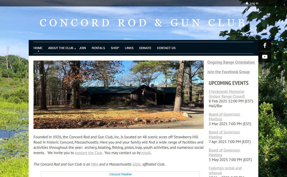 Concord Rod & Gun Club, Inc. - Home
