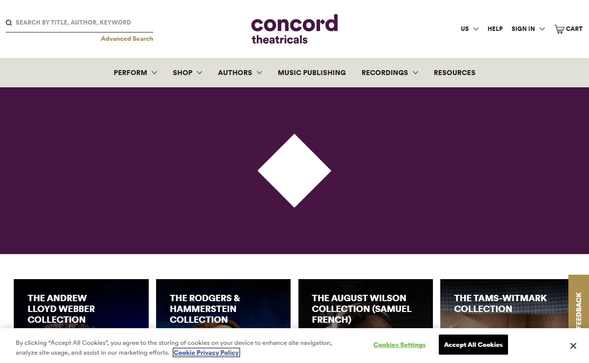 Homepage | Concord Theatricals