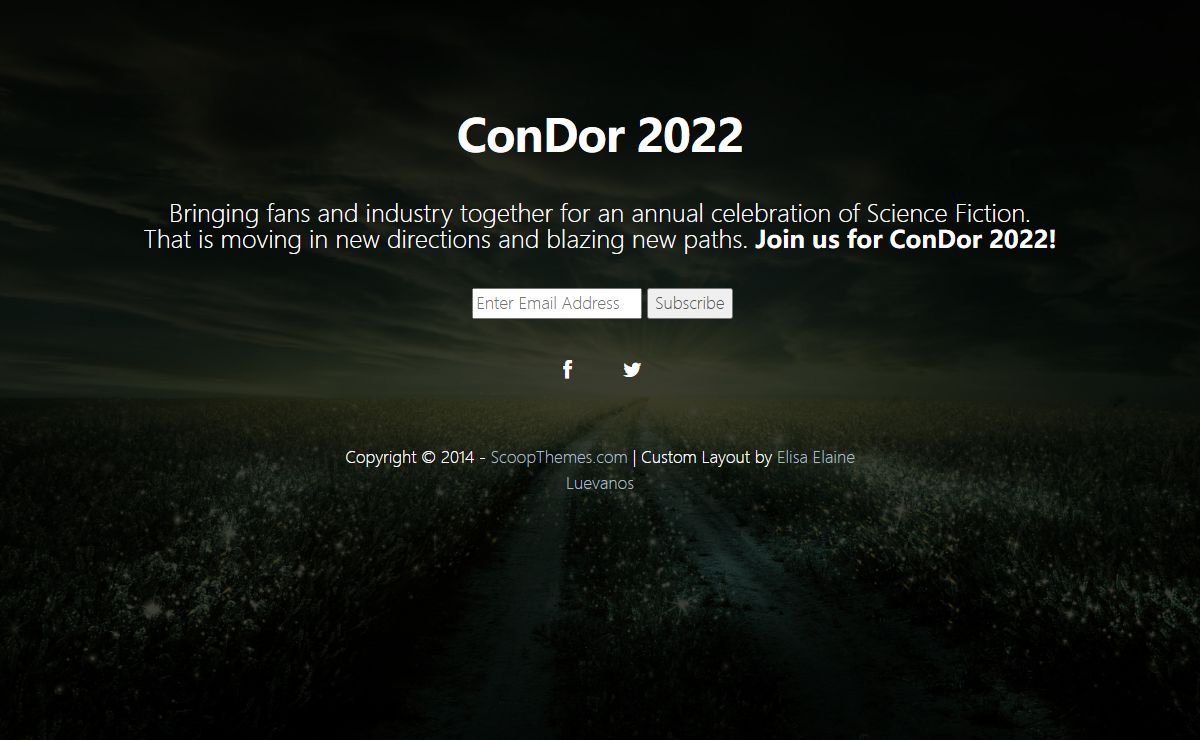 ConDor 2022 | Coming Soon