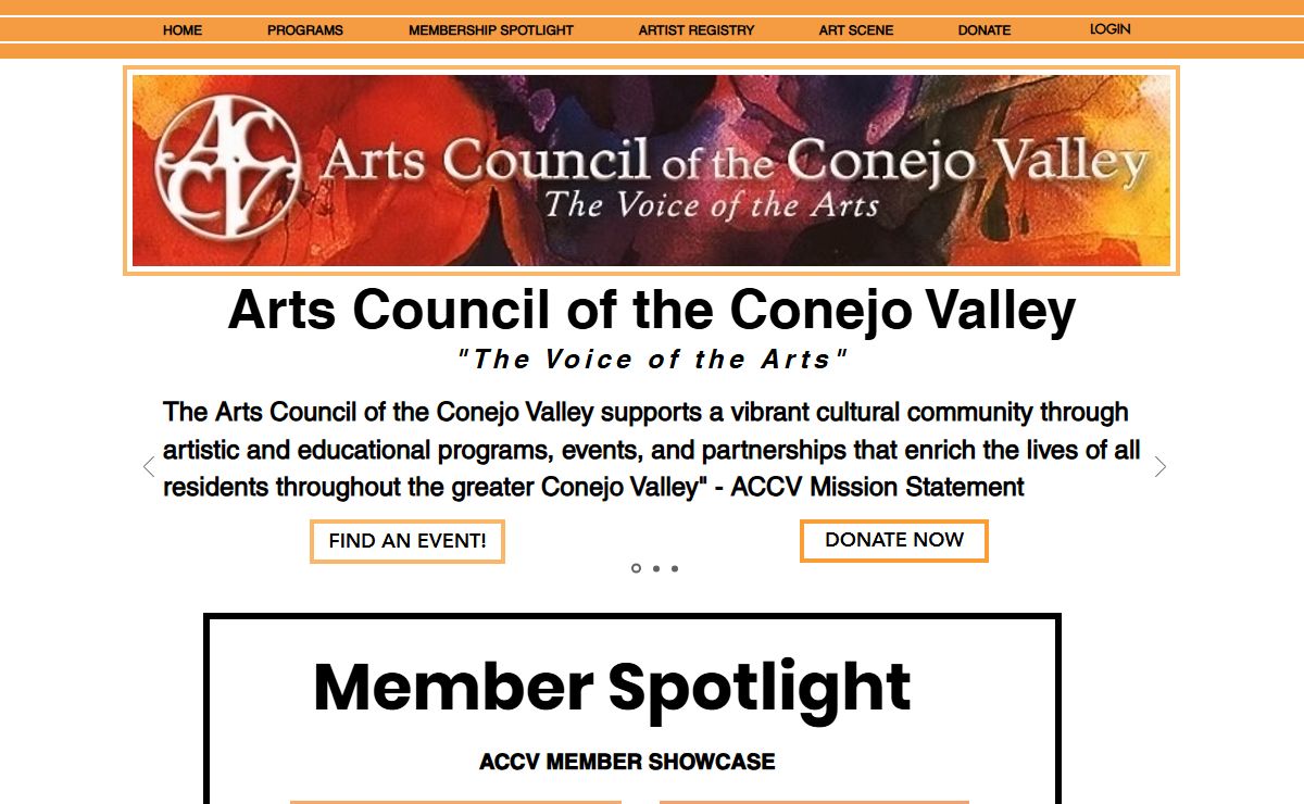 The Voice of the Arts | Arts Council of the Conejo Valley | California