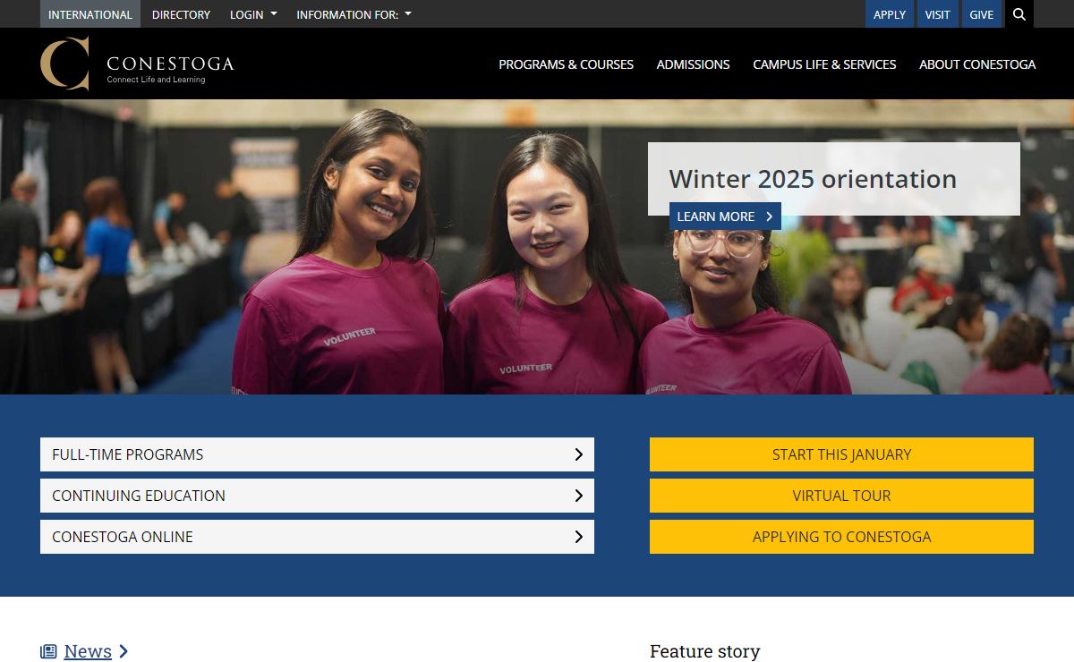 Your Ontario college for full and part-time studies | Conestoga College